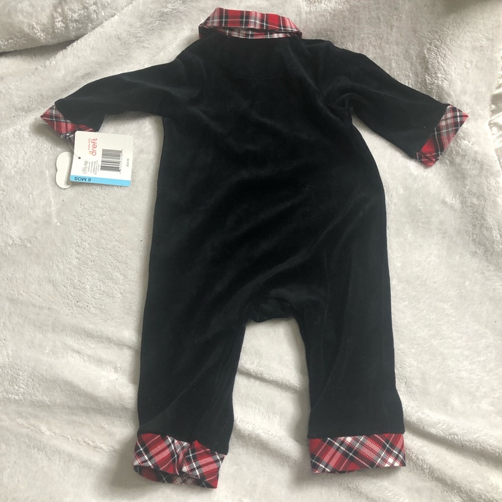 Little Me Onesie SZ 6 Months Baby Holiday Outfit - Picture 6 of 6
